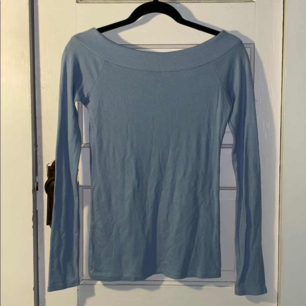 POOF off shoulder top!